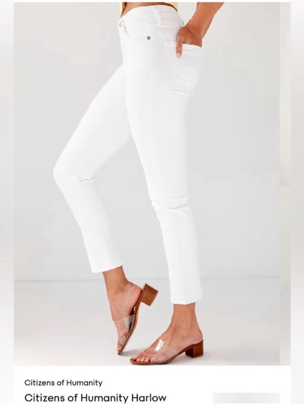 Citizens Of Humanity White Jeans